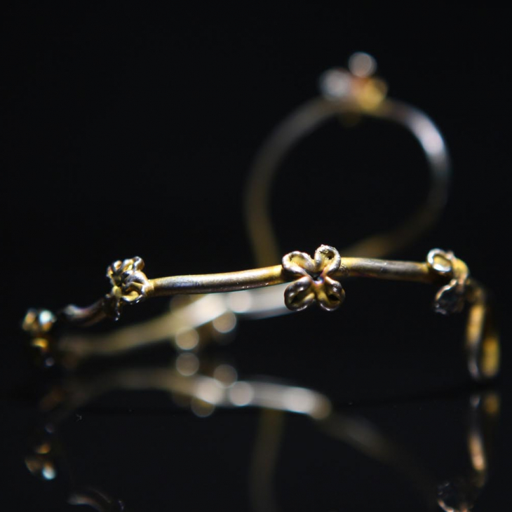 Браслет в серебре Fleur de Magique, Сирень, фото 3